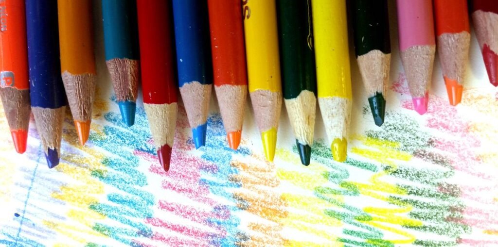 آموزش طراحی و نقاشی با مداد رنگی